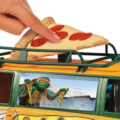 Teenage Mutant Ninja Turtles Mutant Mayhem Pizza Fire Delivery Van