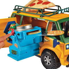 Teenage Mutant Ninja Turtles Mutant Mayhem Pizza Fire Delivery Van