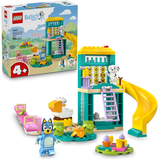Lego Bluey Playground Fun with Bluey and Chloe