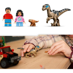 Lego Jurassic World 76972 Raptor Off-Road Escape Dinosaur Playset