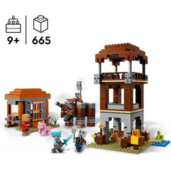 Lego Minecraft 21278 Pillager Outpost & Ravager Attack Playset