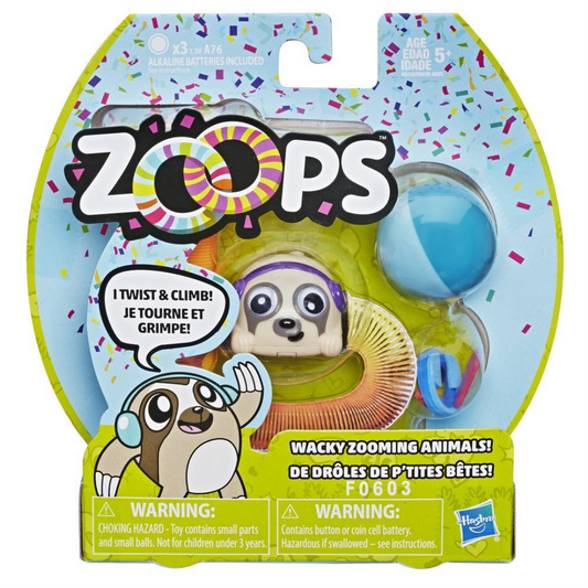 Zoops Electronic Twisting Zooming Climbing Toy - Disco Sloth