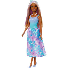 Barbie Dreamtopia Princess Doll Purple Hair Playset for Kids