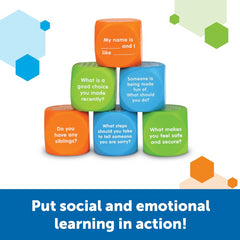 Learning Resources Lets Talk Cubes Conversation Starters