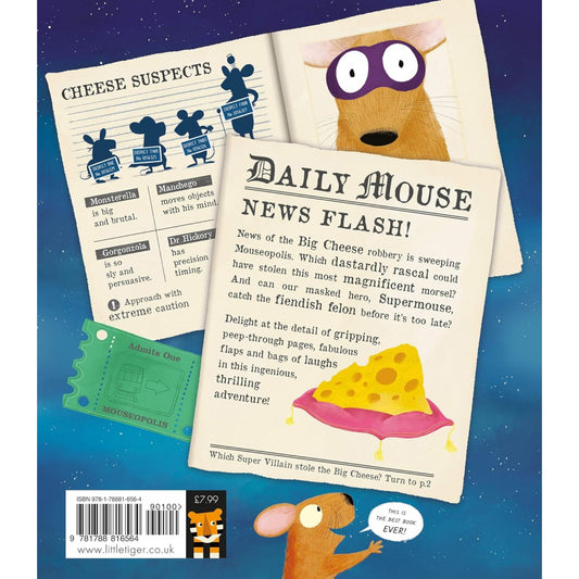 Supermouse and the Big Cheese Robbery Book MN Tahl & M Chambers