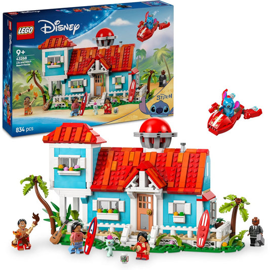 Lego Disney 43268 Lilo and Stitch Beach House Playset