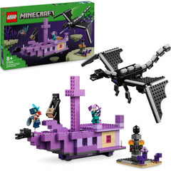 Lego Minecraft 21264 Ender Dragon & End Ship Building Toy