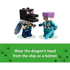 Lego Minecraft 21264 Ender Dragon & End Ship Building Toy