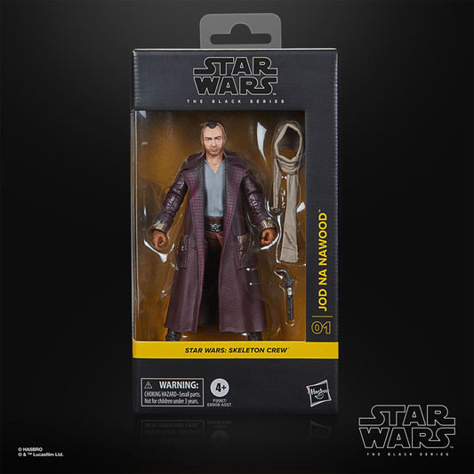 Star Wars The Black Series 01 JOD NA NAWOOD Figure (SKELETON CREW)
