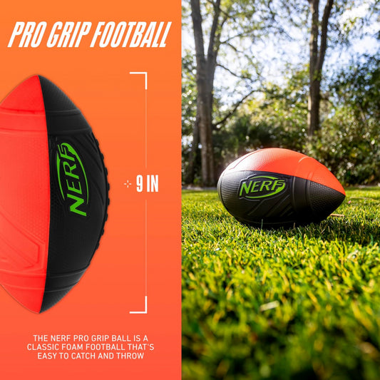 Nerf Sports Pro Grip Foam Football - Red/Black