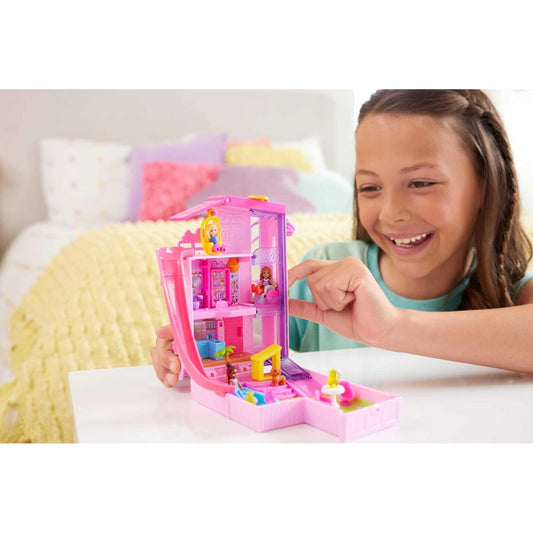 Polly Pocket Barbie Dreamhouse Compact Doll Playset