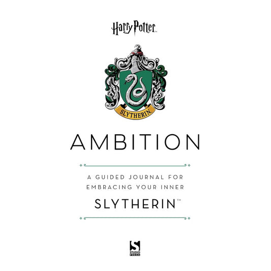 Harry Potter Slytherin Ambition A Guided Journal