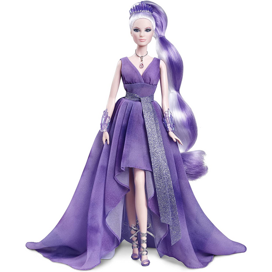 Barbie Signature Crystal Fantasy Collection Amethyst 13-Inch Doll (Flat Batteries)