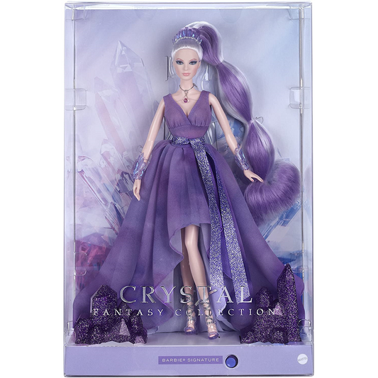 Barbie Signature Crystal Fantasy Collection Amethyst 13-Inch Doll (Flat Batteries)