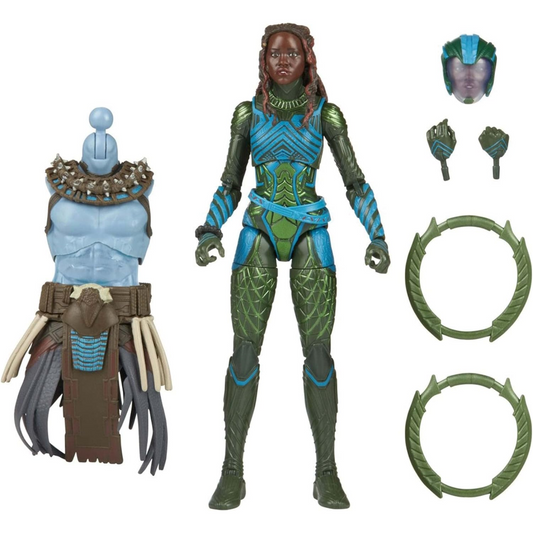 Marvel Legends Series NAKIA Figure 2 Black Panther Wakanda Forever (BUILD A FIGURE: ATTUMA-TORSO)
