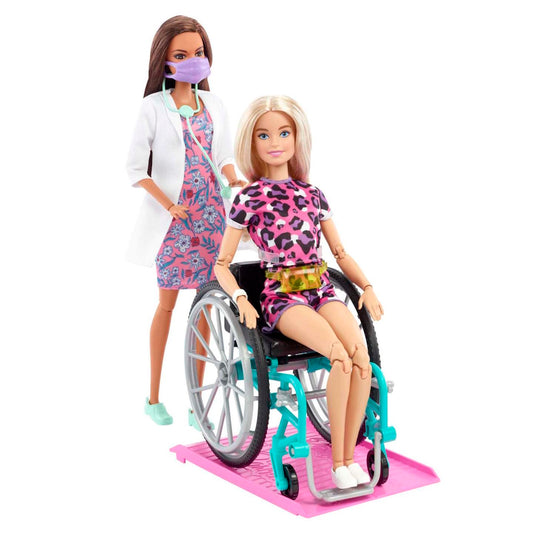 Barbie Care Facility Playset With 4 Dolls