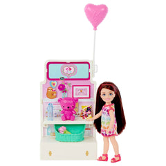 Barbie Care Facility Playset With 4 Dolls