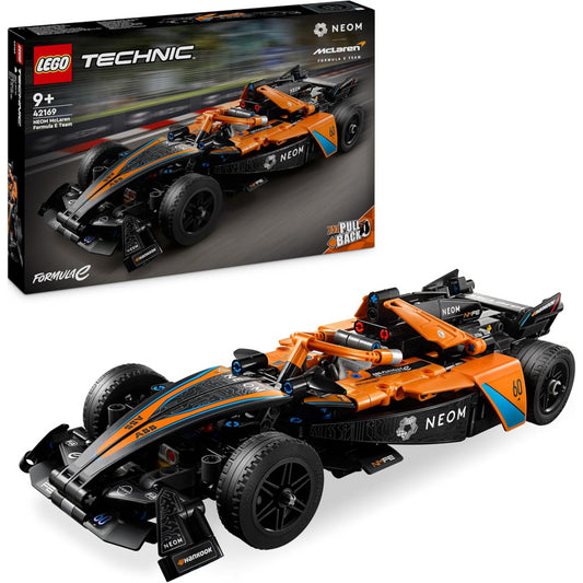 Lego Technic 42169 NEOM McLaren Formula E Team Car