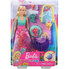 Barbie With Baby Dragons Dreamtopia Doll and Accessories