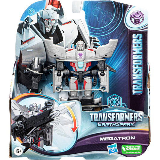 Transformers Earthspark Megatron Warrior Class Figure Toy