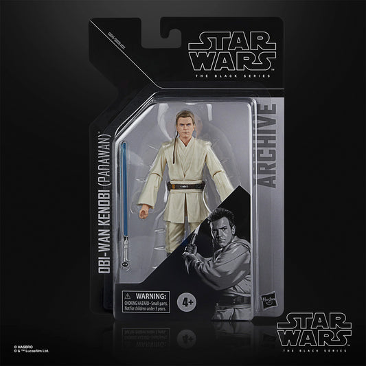 Star Wars The Black Series OBI-WAN KENOBI (PADAWAN) Figure ARCHIVE (2019)