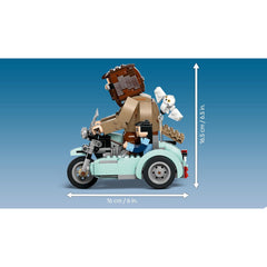 Lego Harry Potter 76443 Hagrid & Harrys Motorcycle Ride Set