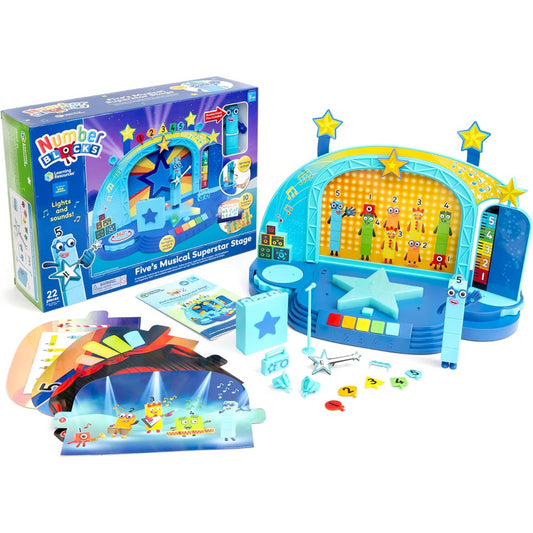 Learning Resources Fives Musical Superstar Stage Numberblocks Toy