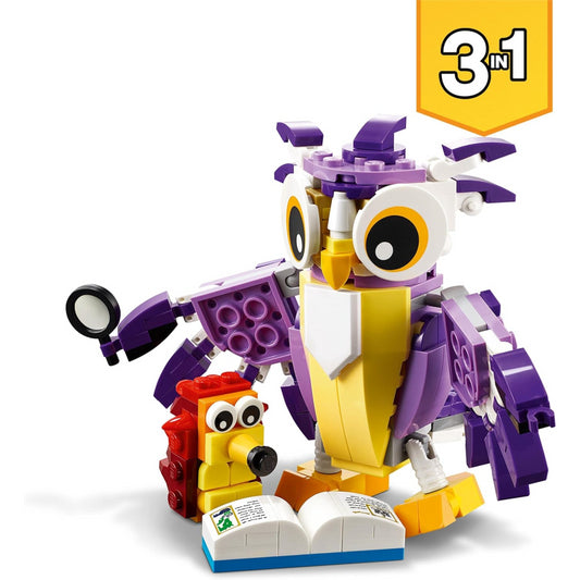 Lego Creator 31125 3 in 1 Fantasy Forest Creatures Playset
