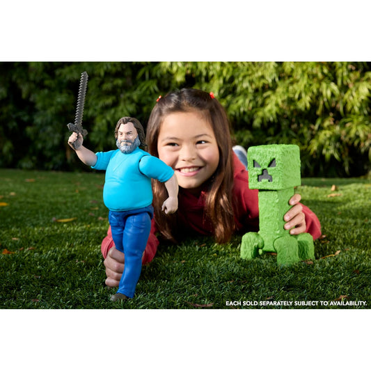 Minecraft A Movie Steve 12-Inch Large Character Action Figure