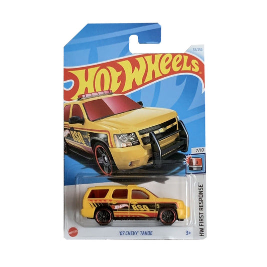 Hot Wheels Die-Cast Vehicle Chevy Tahoe Yellow