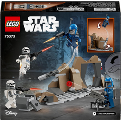 Lego 75373 Star Wars The Mandalorian Ambush on Mandalore Battle Playset