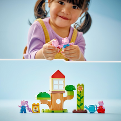 Lego 10431 Duplo Peppa Pig Garden and Tree House Playset