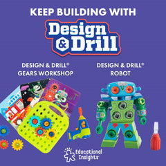 Learning Resources Educational Insights Design & Drill Robot Workshop STEM Toy