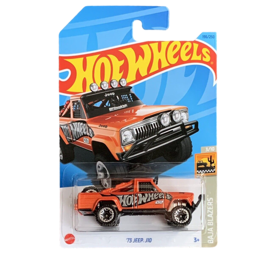 Hot Wheels Die-Cast Vehicle Jeep J10 1973