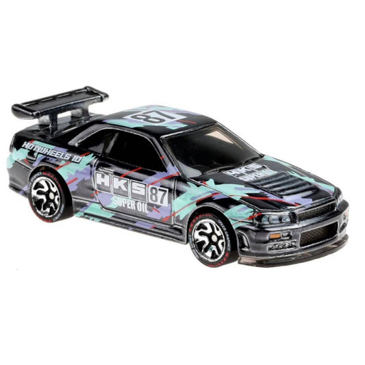 Hot Wheels iD Limited Run Collectible Nissan Skyline GT-R [BNR34] 1:64 Vehicle