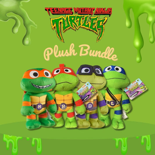 Teenage Mutant Ninja Turtles Plush Bundle