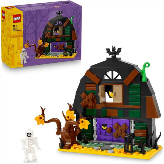 Lego Halloween Barn Seasonal Display