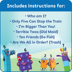 Learning Resources Numberblocks Playing Cards Math Game
