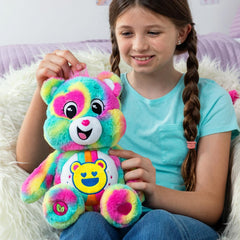Care Bears Good Vibes Bear Medium Plush Teddy Collectible Gift