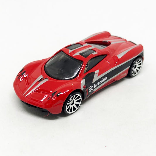 Hot Wheels Pagani Huayra Red Brembo 5/10 HW Speed Graphics 2019