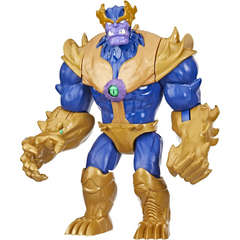 Marvel Avengers Mech Strike Monster Hunters Punch Thanos Toy 8.5-Inch Figure