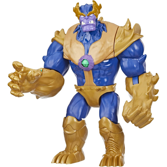 Marvel Avengers Mech Strike Monster Hunters Punch Thanos Toy 8.5-Inch Figure