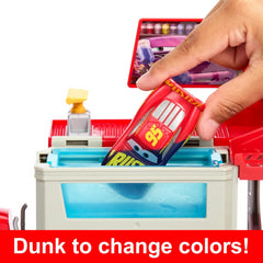 Disney Pixar Cars Colour Changers Paint Shop Mack Toy