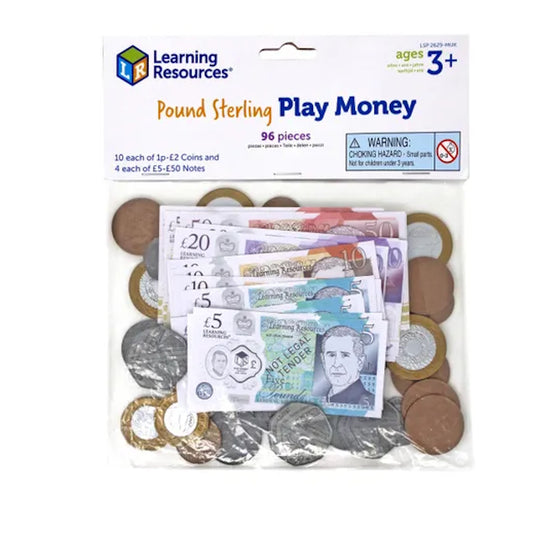 Learning Resources UK Pound Sterling Play Money