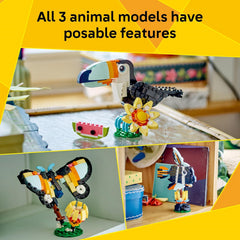 Lego Creator Tropical Toucan 3 in 1 Animal