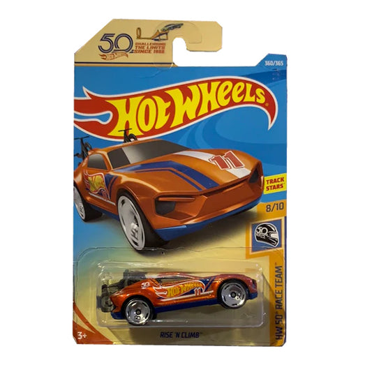 Hot Wheels Die-Cast Vehicle Rise N Climb Orange