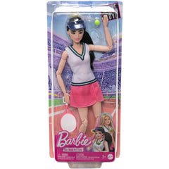 Barbie Doll Made To Move Tennis Player and Accessories