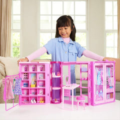 Barbie Dream Closet Doll Playset with Accessories for Girls