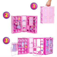 Barbie Dream Closet Doll Playset with Accessories for Girls