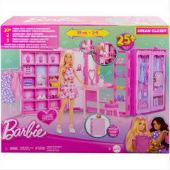 Barbie Dream Closet Doll Playset with Accessories for Girls